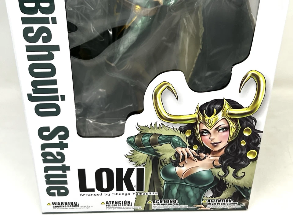 Artesanía Kotobukiya Marvel Bishoujo Estatua Loki Arreglada por Yamashita Foto 4 de 4