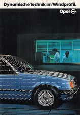 OPEL Kadett D Ascona B Manta Rekord D Commodore C Prospekt Brochure G