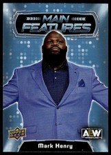 2022 Upper Deck AEW Mark Henry #MF-32 Main Features