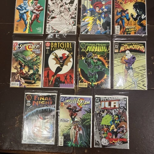 Collectors Lot of 11 First Issue DC Comics Batgirl Superman Vtg Wholesale Bundle