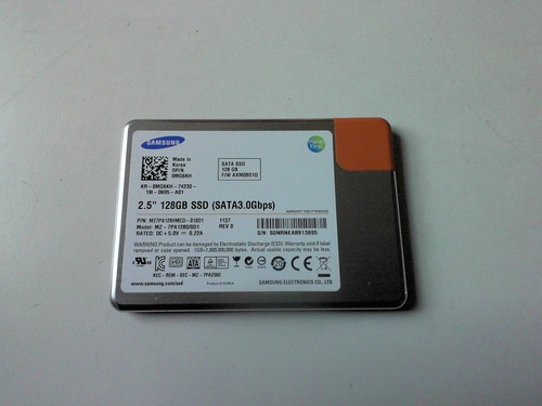 SSD SATA: SAMSUNG  MZ-7PA1280/0D1  128GB