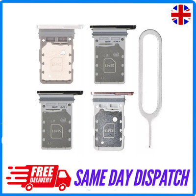 Für Samsung Galaxy S21 Plus Sim Karten Tray Ersatz Dual Sim Halter G996