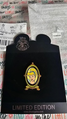 DS Disney Shopping - Spinner Series Cinderella & Lady Tremaine LE Pin #66366 - Picture 2 of 2