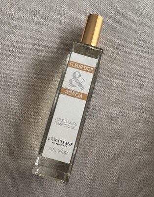 L'OCCITANE Fleur d'Or & Acacia Luminous Oil 3.4 fl oz 100ml brand new 