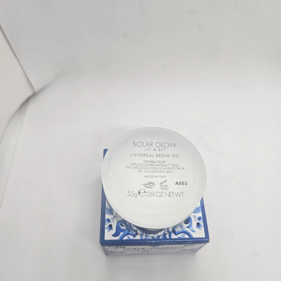 NUEVO EN CAJA Dolce & Gabbana Solar Glow Lift And Set Universal Brow Gel 0.19OZ Foto 4 de 4