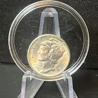 1945 P Mercury Dime 90% Silver Coin Excellent Condition