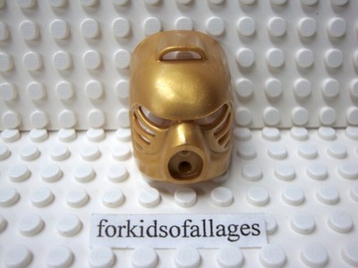 LEGO Bionicle Mask HAU (Stars) Pearl Gold 87788 Kanohi Protection