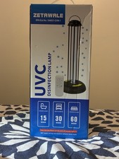 UV Germicidal Lamp with Remote Control, UVC Light Bulb with Base, UV Light
