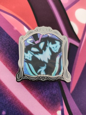 Helluva Boss Ozzie Changing Portrait Lenticular Limited Enamel Pin Asmodeus