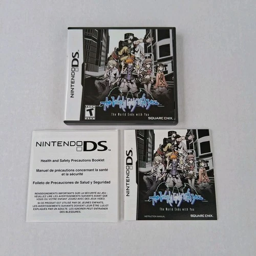 *Case manual & Inserts only* The World Ends with You (Nintendo DS) *NO* game