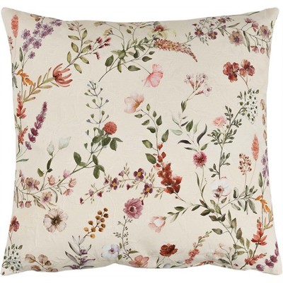 SANDER Tess Kissenhülle Dekokissen Couchkissen Sofakissen Baumwolle Blumen