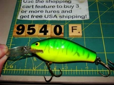 V9540 F UNBRANDED BAGLEY RIPPLE B WITH KEN CRAFT LIP FISHING LURE