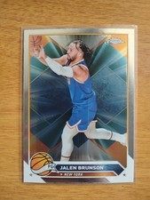 JALEN BRUNSON 2023-24 TOPPS CHROME BASKETBALL CARD-#11-NY KNICKS 🏀🔥🏀🔥