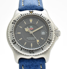[Near MINT] TAG HEUER WI1311 Professional 2000 29mm Gray Dial Quartz Women Watch