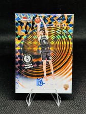 Topps 2025 Finest Colossal Shots Nolan Traore Orange Refractor /15 RC Auto Nets