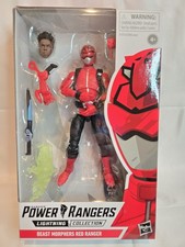 Hasbro Power Rangers Lightning Collection Beast Morphers Red Ranger New