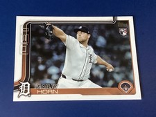 2025 Topps Update Bailey Horn Rookie Golden Mirror US162  SSP Detroit Tigers
