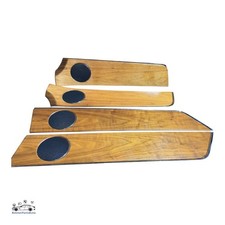 2010-2019 JAGUAR XJ X351 DOOR CARD WOOD PANEL TRIM SET AW93-202B00-AF