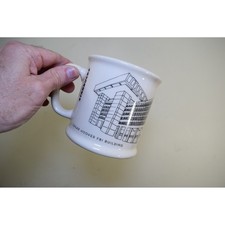 RARE Starbucks J. Edgar Hoover FBI Building Architecture Coffee Mug