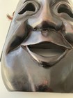 Japanese Traditional Noh Mask Omen Kabuki Vintage See Description * — photo 3