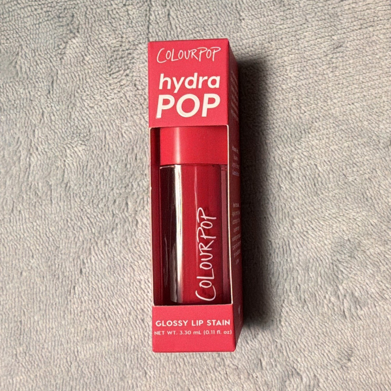 ColourPop HydraPop Glossy Lip Stain, Gloss Effect, Red Shade, 0.1 fl oz