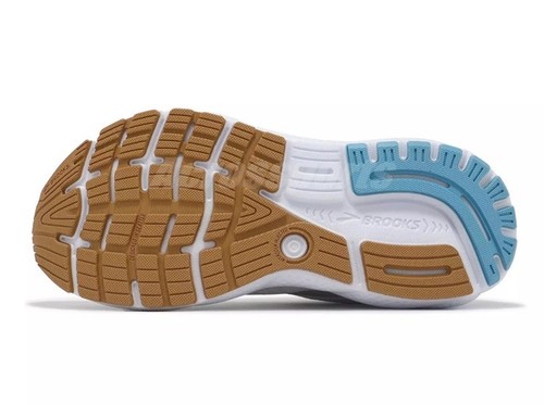 Brooks Ghost 16 Coconut Chateau Grey Blue Women Road Running Shoes 120407 1B 181 - Picture 5 of 5