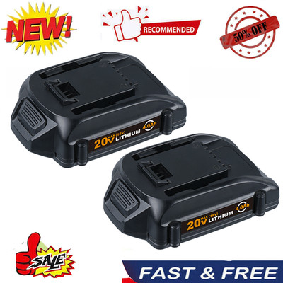 2X New 4.0Ah 20V For Worx WA3520 WA3578 Power Share Battery WA3525 WA3575 Li-Ion