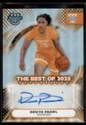 2025-26 Bowmans Best REFRACTOR Deniya Prawl Tennessee #BA-DL Auto