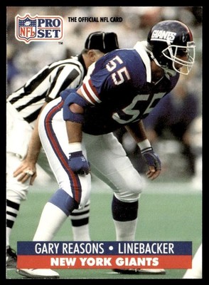 1991 Pro Set Gary Reasons New York Giants #71