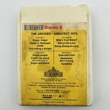 The Archies - Greatest Hits - Restored 8 Track Tape - New Pad and Splice