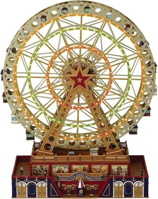 World's Fair Grand Ferris Wheel Musical Animated Christmas Decoration, with LED 