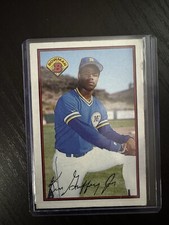 Ken Griffey Jr Rookie Card Bowman