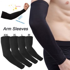 Basketball Compression Arm Sleeves Anti-slip UV Sun Protection for Men Women USA