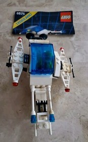 Vintage Lego 6875 HOVERCRAFT SPACE SYSTEM Complete Manual