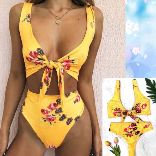 Women Ladies Sexy Bikini Set Padded Bra Swimwear Swimsuit Bathing Suit Beachwear - Picture 9 of 62