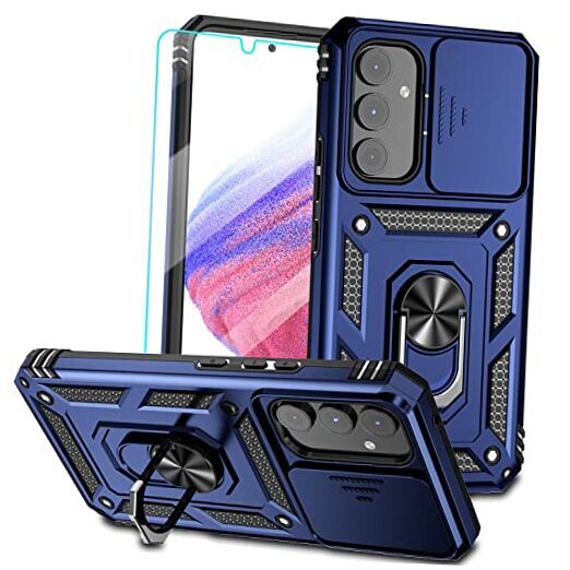 for Samsung Galaxy A54 5G Case,Galaxy A54 5G Phone Case with Screen Blue