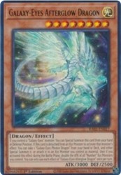 Galaxy-Eyes Afterglow Dragon RA01-EN017 Ultra Rare 1st Edition