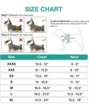 Joytale Dog Harness 3XS Step in Breathable Mesh Reflective Lightweight Blue New