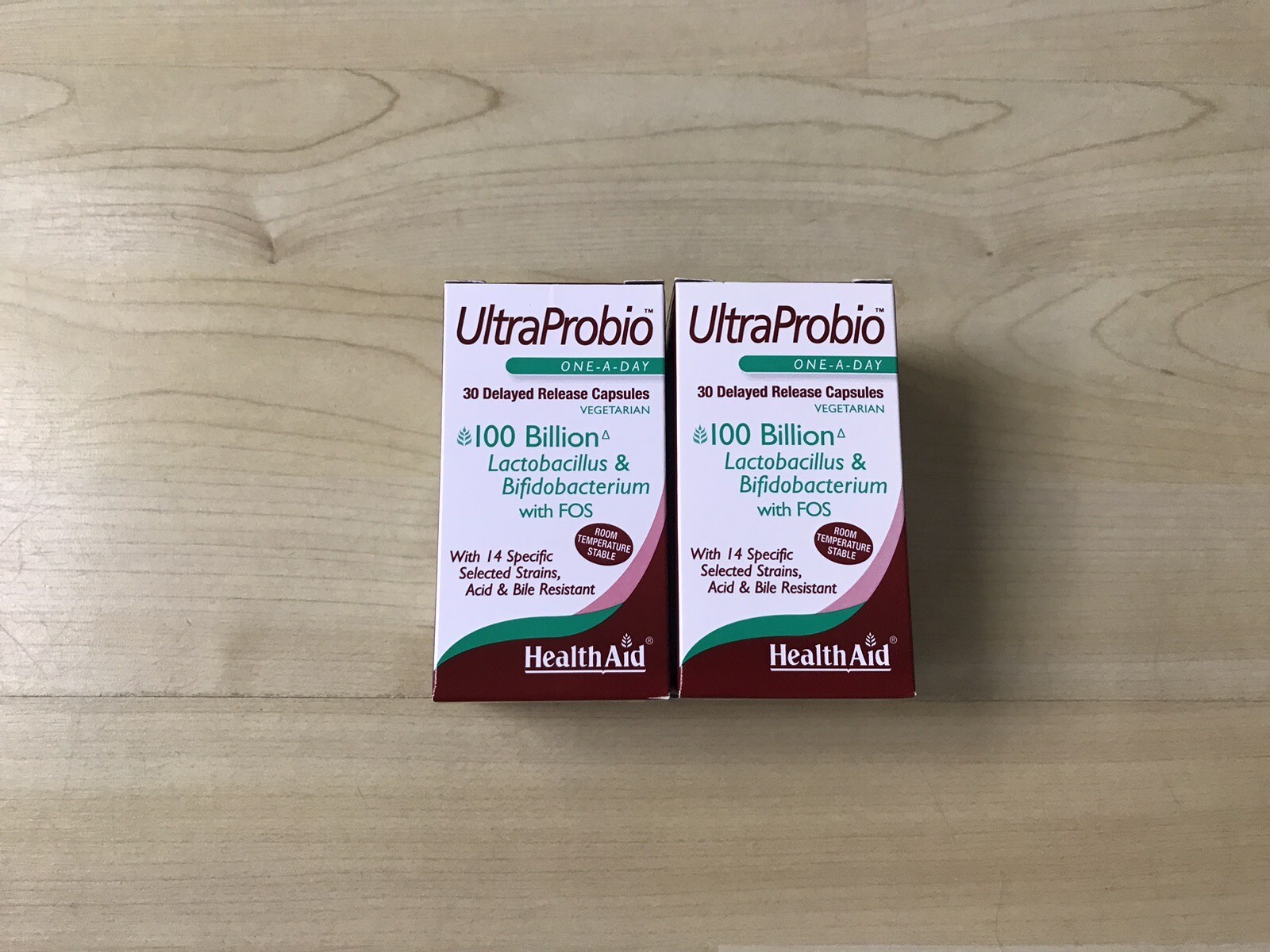 Healthaid Ultra Probio Vegetarian Capsules x 2 - 2 x 30 (60) - New