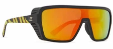 NEW Von Zipper Defender Sunglasses-Tiger Tear-Fire Chrome Lens