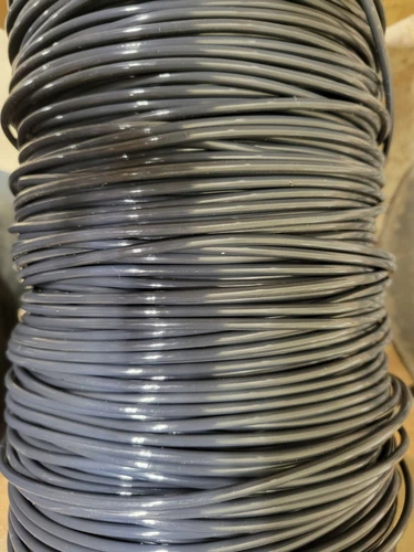 Teflon TFE Silver Plated Wire 10 AWG Black MIL-W16878 10 ga $ PER 10 FT SECTION  - product listing photo