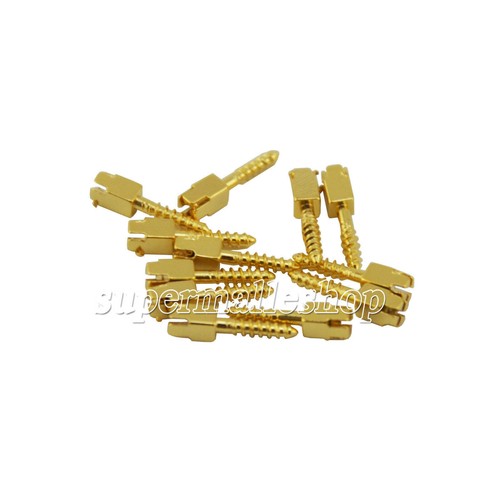 12Pcs/Box Dental Endodontic Screw Posts Gold Plated Conical Kits Refill All Size - Picture 4 of 15