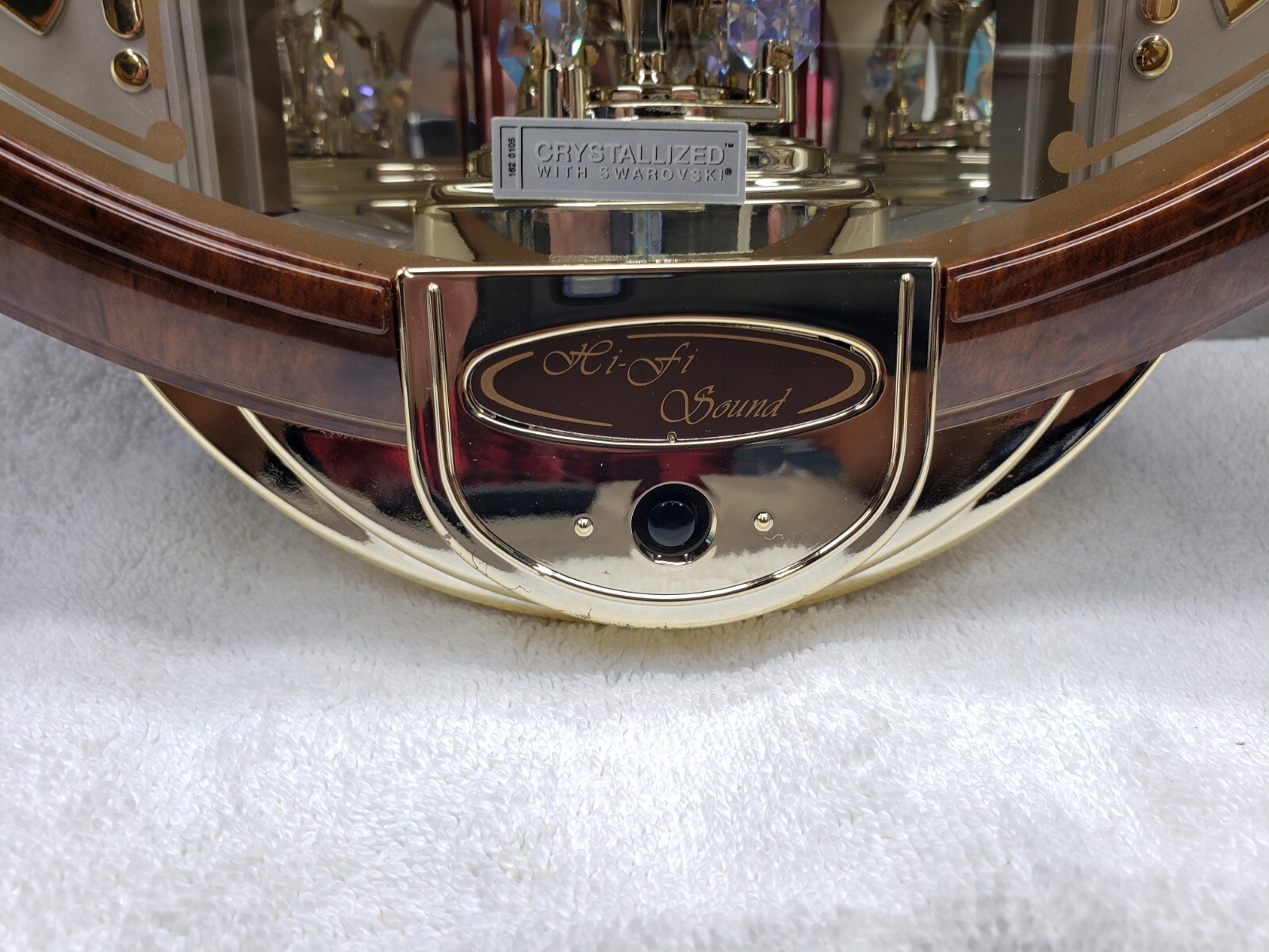 *SEE VIDEO* Seiko Melodies in Motion Clock QXM147BRH 2006 Collector's