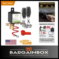 Remote Battery Disconnect Switch 12V 250A - Anti-Theft Solution for Vehicles