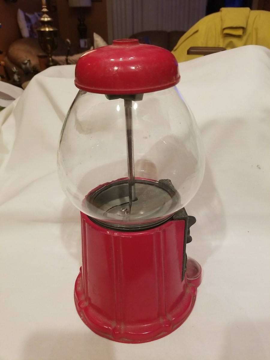 VINTAGE GUMBALL MACHINE RED TAIWAN | eBay