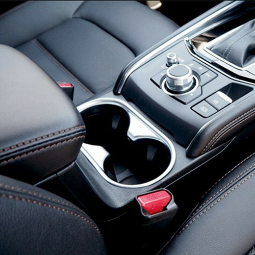 Matte Car Inner Front Water Cup Panel Holder Cover Trim Fits Mazda CX-5 2017-24 - Picture 10 of 11