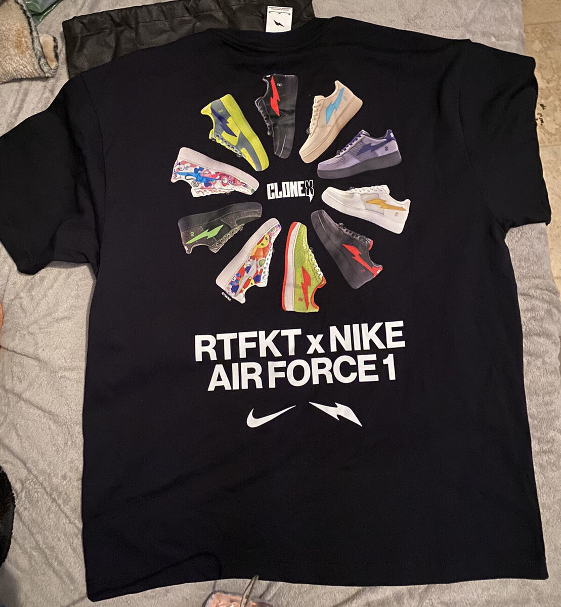 Nike X RTFKT Af1 Genesis Size 8 Clonex 1517 Produced Human Nike X RTFKT Af1 Genesis Size 8 Clonex 1517 Produced Human