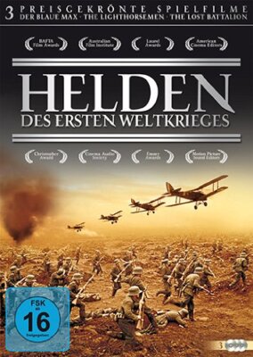 Helden des Ersten Weltkriegs - 3 Preisgekrönte Spielfilme [3 DVDs] NEU/OVP