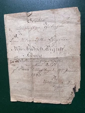 old letter from 1843 (N)260923