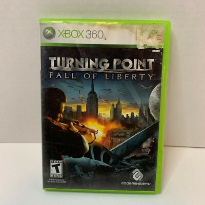 Turning Point Xbox 360 Good Condition Tested No Manual